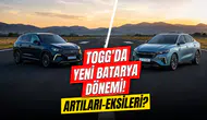 Togg batarya teknolojisini değiştirdi, yeni dönem başlıyor