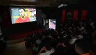 Manisalı öğrenciler Dünya Kupası coşkusunu dev ekranda yaşadı