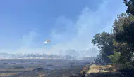 Çanakkale Kızılkeçili köyü yakınlarında çıkan yangın söndürüldü