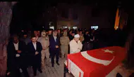 Yüksekova gazisine veda etti