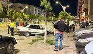 Yerköy’de dört araç birbirine girdi