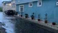 Bayburt sokaklarını dolu vurdu