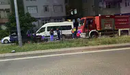 Samsun'da kontrolden çıkan otomobil ortalığı savaş alanına çevirdi