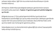 Basra Körfezi'ndeki 15 Türk gemisi güvenli bölgeye ulaştı