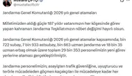 Jandarmada büyük nöbet değişimi 29 binden fazla personel yeni görevine gidiyor