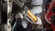 Osmaniye yolunda dikkatsizlik az kalsın cana mal oluyordu