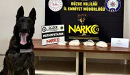Düzce girişinde polise takılan takside 3 milyonluk zehir çıktı