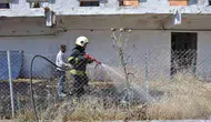 Muğla Menteşe'de otel yakınında korkutan yangın