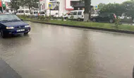 Samsun Kavak'ta şiddetli sağanak hayatı felç etti