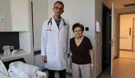 80 yaşındaki hastaya neştersiz kalp müdahalesi
