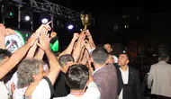 Üzümlüspor’un Bölgesel Amatör Lig sevinci meydanlara taştı