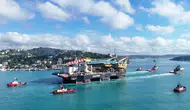 İstanbul Boğazı, dev gemi için trafiğe kapatıldı