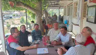Köşk çiftçisi tarladaki sorunları uzmanlarla konuştu