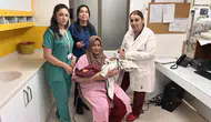 Kahramanmaraşlı çiftin on yıllık bekleyişi üçüzlerle son buldu