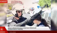 YKS günü polisten öğrencilere hızlı ulaşım desteği