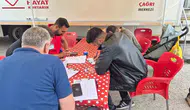 Sarıkamış meydanında kan bağışı seferberliği