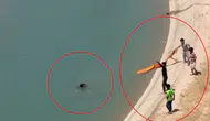 Batman'da sulama kanalında ölümden döndüler