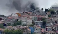 Fatih’te binada başlayan yangın sokağa taştı