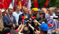 Madencilerin maaş kavgası Ankara sokaklarına taşındı