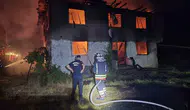 Kastamonu'da bir ev küle döndü