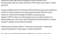 AYM kararı 128 milyar dolar tartışmasını kapattı