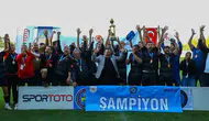 Sivas’ta şampiyonluk kupasını İstanbul Sessizler Spor Kulübü kaldırdı