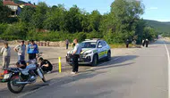 Kastamonu Cide yolunda motosikletler çarpıştı