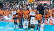 Minik voleybolcular Eczacıbaşı çatısı altında buluştu
