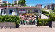 Kayseri'deki bu anaokulunda çocuklar doğayla iç içe büyüyor