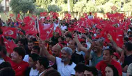 Antalyalılar milli maç heyecanını okul bahçesinde bir arada yaşadı