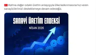 Sanayi üretiminde yükseliş ivmesi sürüyor