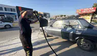 Çorumda akaryakıt istasyonunda korkutan yangın