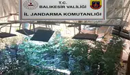 Balıkesir'de evleri uyuşturucu laboratuvarına çeviren şebekeye büyük darbe