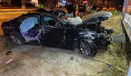 Bodrum Bitez Kavşağı’nda otomobil takla attı üç kişi yaralandı