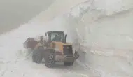 Artvin yaylalarında haziran ayı karla mücadele mesaisi