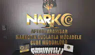 Afyonkarahisar’da uyuşturucu operasyonu ile binlerce hap toplandı