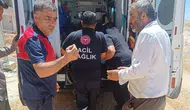 Besni’de inşaat işçisi yüksekten düşerek ağır yaralandı