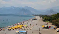 Antalya kavruluyor Hissedilen sıcaklık 47 dereceyi gördü