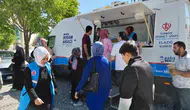 Elazığ’da yardım hizmetleri artık mobil araçla sahaya iniyor