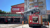 Burdur merkezde lokanta bacası alevlere teslim oldu
