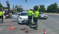 Balıkesir Gazi Bulvarı’nda motosiklet kazası