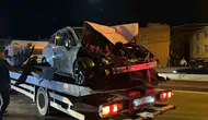 Bursa'da alkollü sürücü dehşeti Servise çarpan otomobilde 6 kişi yaralandı