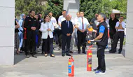Bartın Valiliği binasında olası bir yangın için güvenlik alarmı verildi