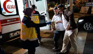 Düzce'de gece yarısı kaza İki otomobil kavşakta birbirine girdi