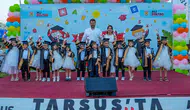 Tarsuslu minikler okul öncesi eğitime veda etti