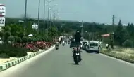 Kilis'te akrobatik sürüşe ağır fatura kesildi