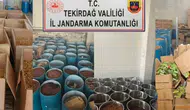 Çerkezköy sanayi sitesinde dev tütün operasyonu