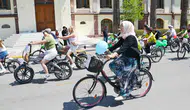 Manisalılar daha yeşil bir gelecek için pedal çevirdi