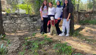 Manisalı öğrenciler okul bahçesini dev bir çiftliğe dönüştürdü