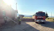 Sivrihisar'daki müzikholde elektrik kabloları dumanı tüttürdü